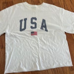 John Galt USA white shirt